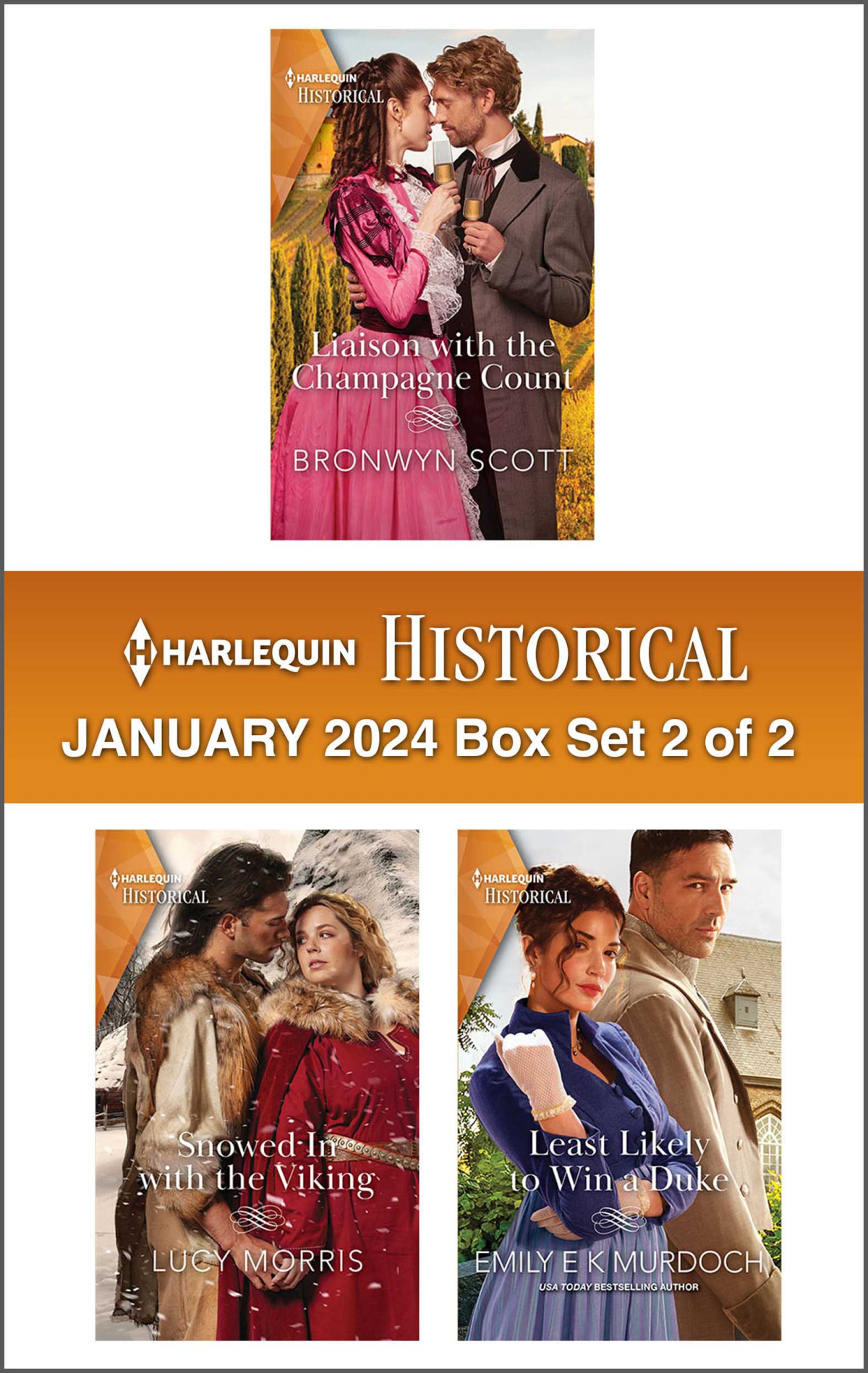 Harlequin Historical January 2024box Set 2 Of 2 Bronwyn Scott