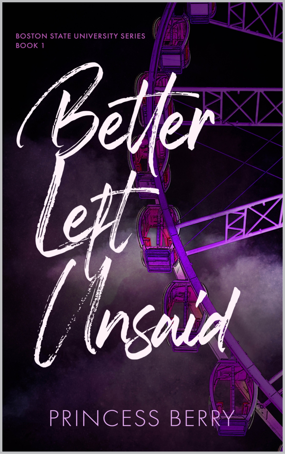Better Left Unsaid Bsu Book 1 Princess Berry