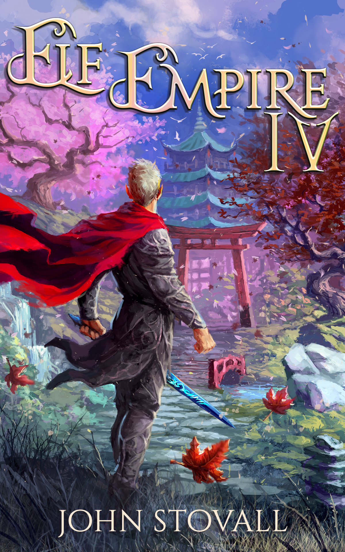 Elf Empire Iv A Litrpg Kingdombuilding Adventure John Stovall