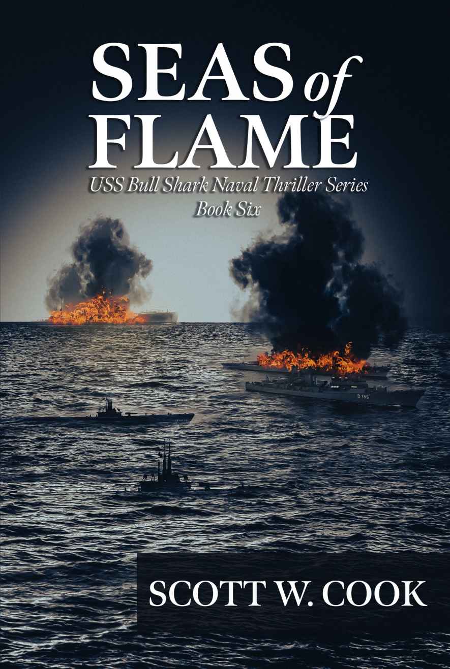 Seas Of Flame Uss Bull Shark Naval Thriller Series Book 6 Cook