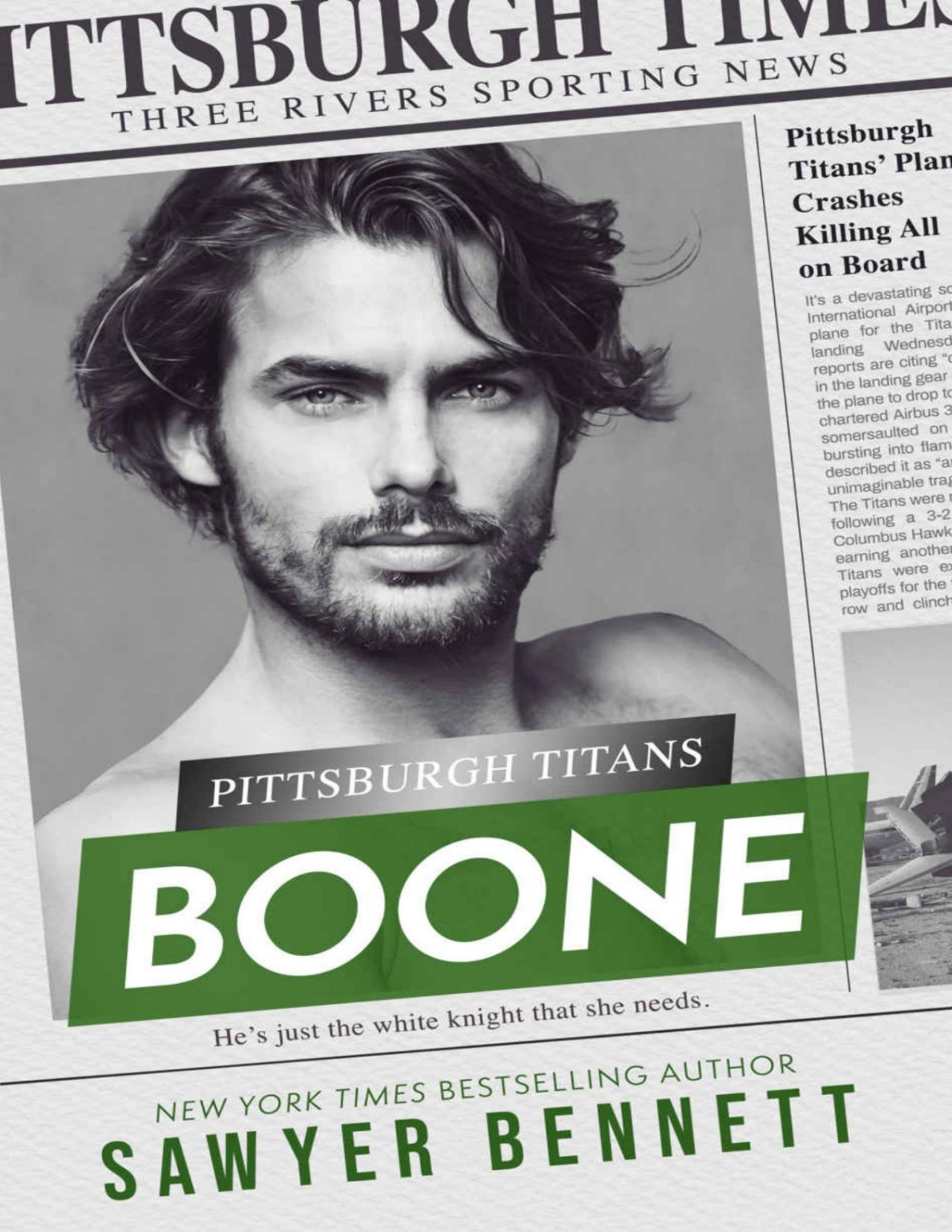 Boone A Pittsburgh Titans Novel Sawyer Bennett