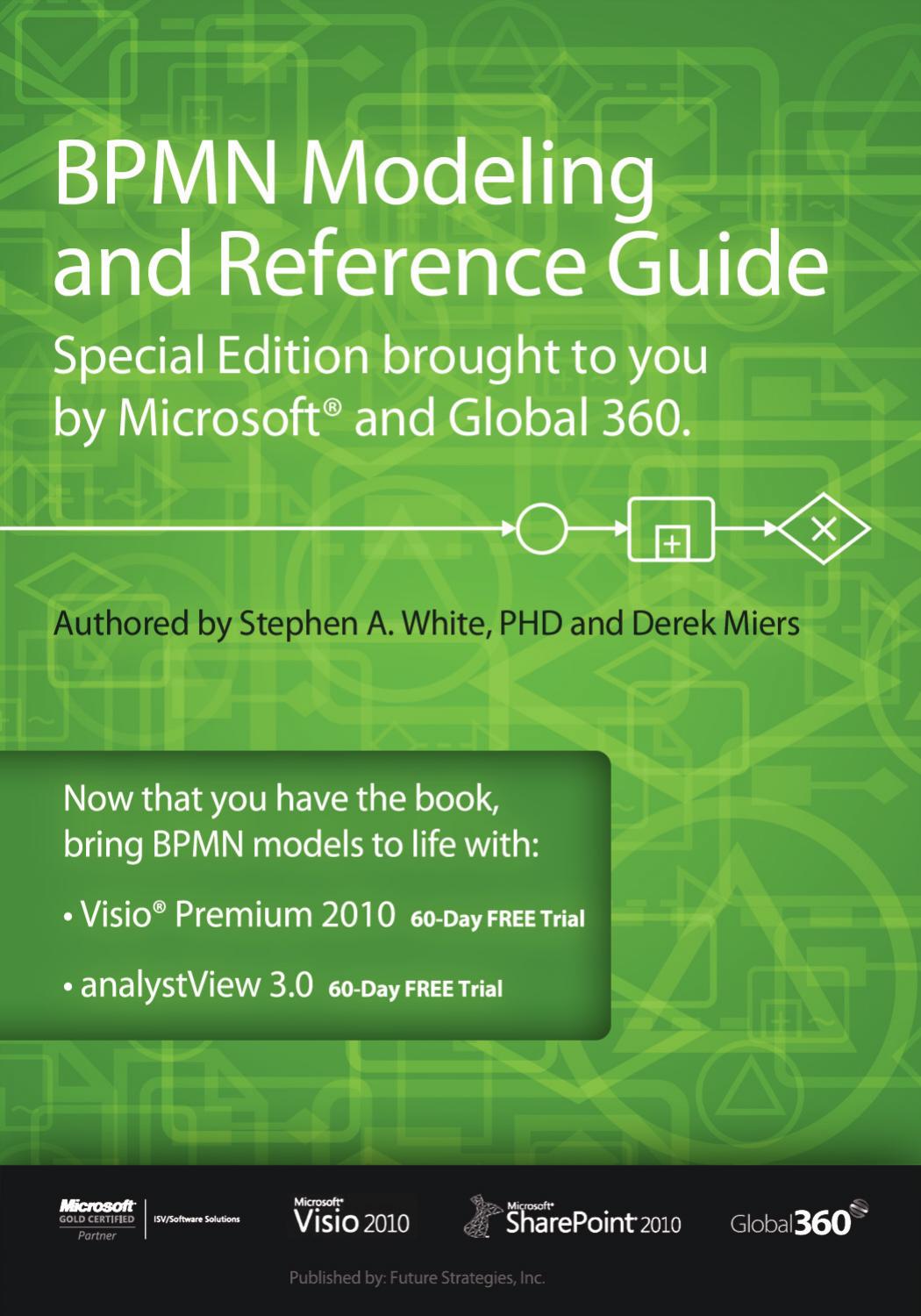 Bpmn Modeling And Reference Guide Stephen White And Derek Miers