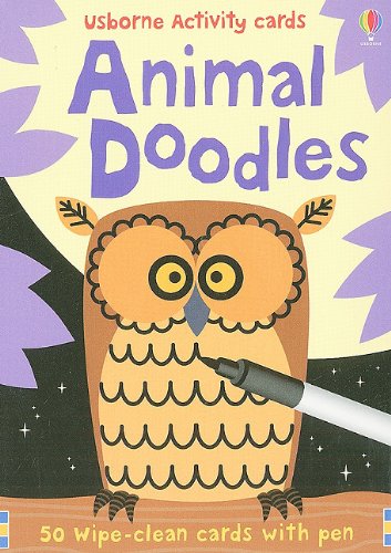 Animal Doodles Usborne Activity Cards Flc Crds Watt Fiona