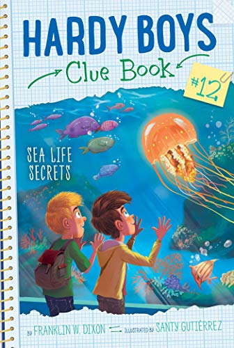 Sea Life Secrets 12 Hardy Boys Clue Book Illustrated Dixon