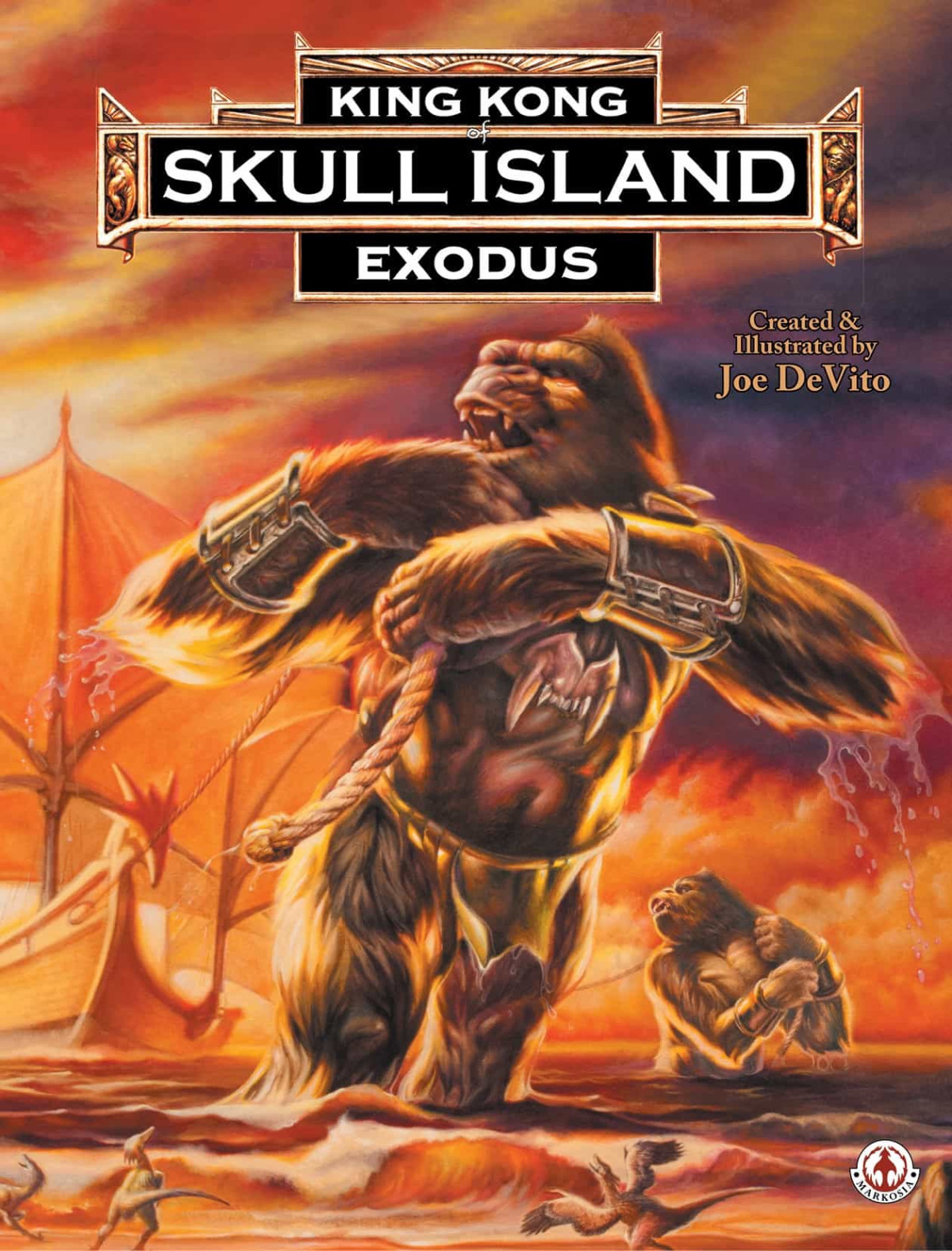 King Kong Of Skull Island Joe Devito Brad Strickland