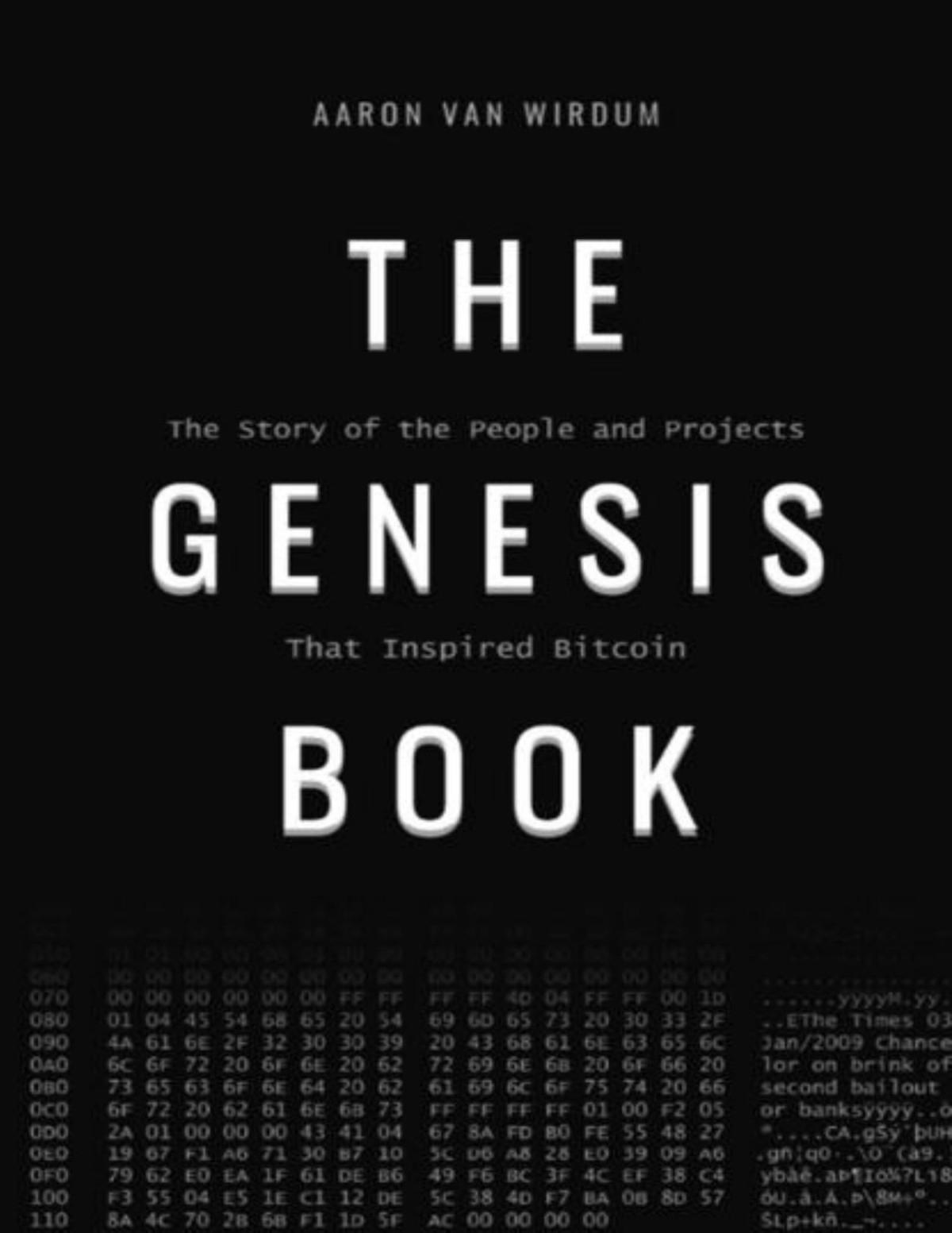 The Genesis Book The Story Of The People And Projects That Inspired Bitcoin Aaron Van Wirdum