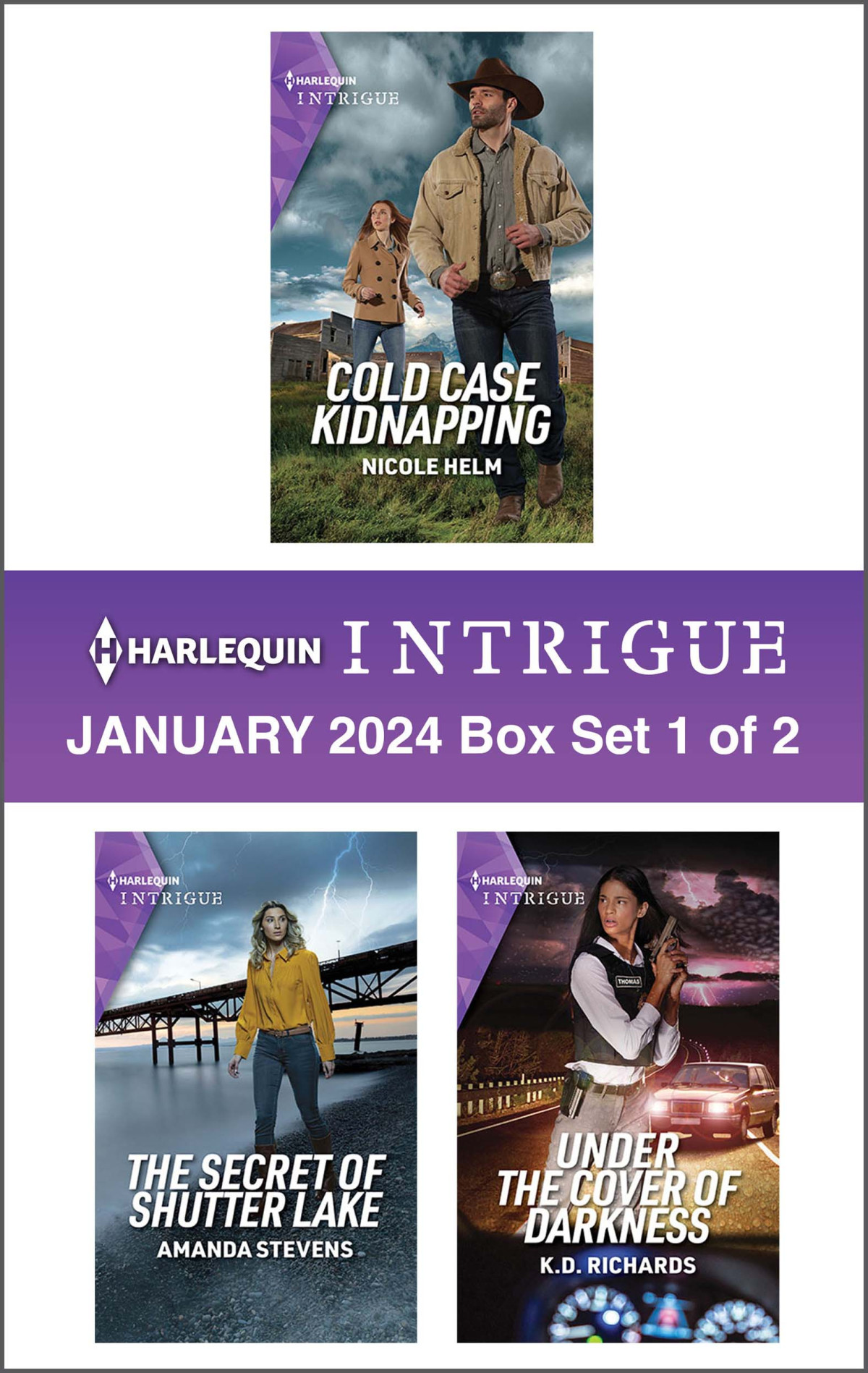 Harlequin Intrigue January 2024box Set 1 Of 2 Nicole Helm