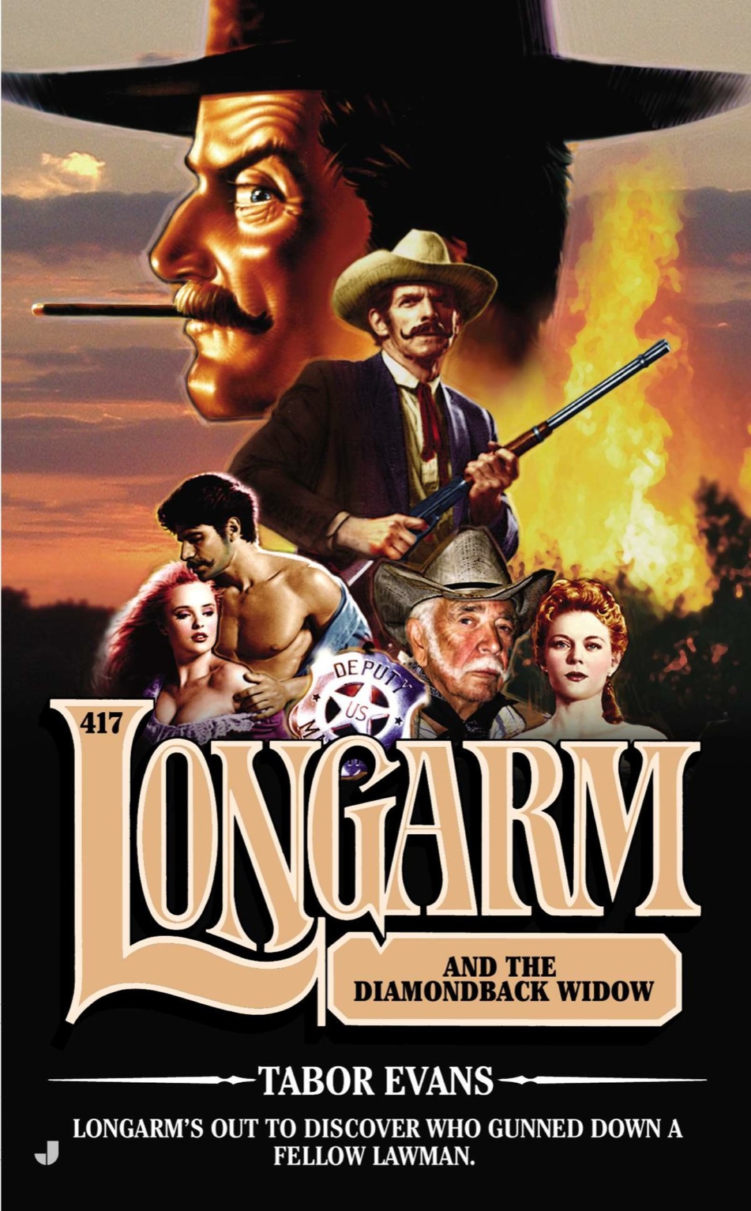 Longarm And The Diamondback Widow Tabor Evans