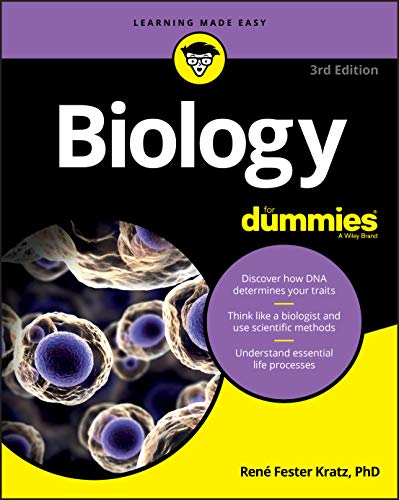 Biology For Dummies For Dummies Lifestyle 3rd Fester Kratz