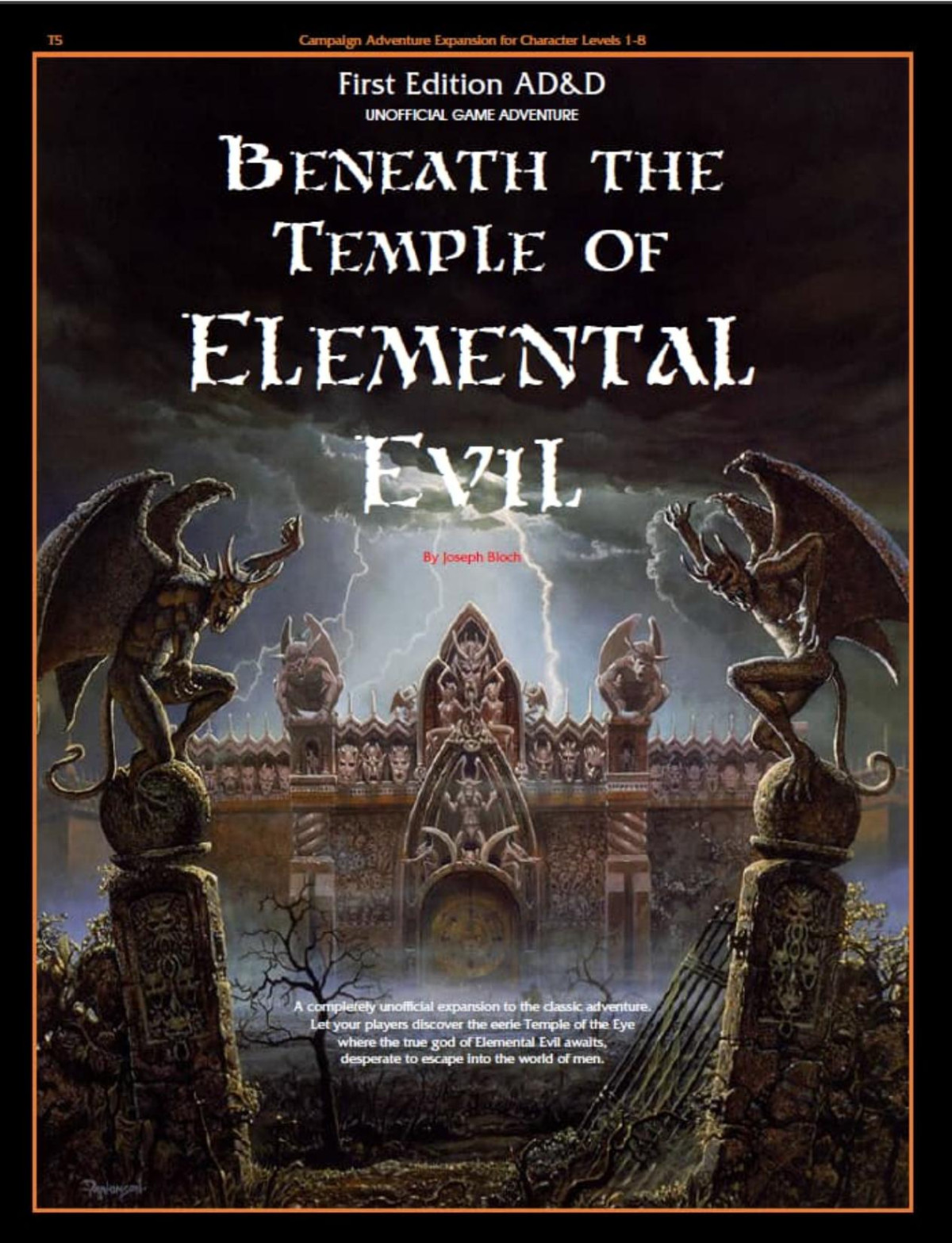 Beneath The Temple Of Elemental Evil Joseph Bloch