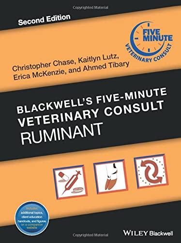 Blackwells Fiveminute Veterinary Consult Ruminant 2nd Edition Christopher Chase