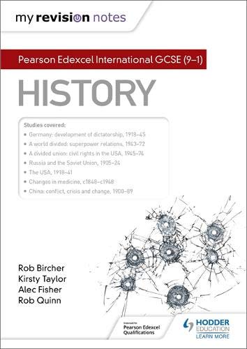 My Revision Notes Pearson Edexcel International Gcse 91 History 1st Alec Fisher