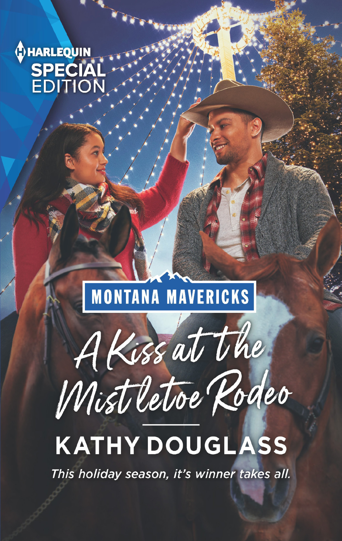 A Kiss At The Mistletoe Rodeo Kathy Douglass