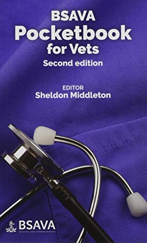 Bsava Pocketbook For Vets Bsava British Small Animal Veterinary Association 2nd Edition Sheldon Middleton
