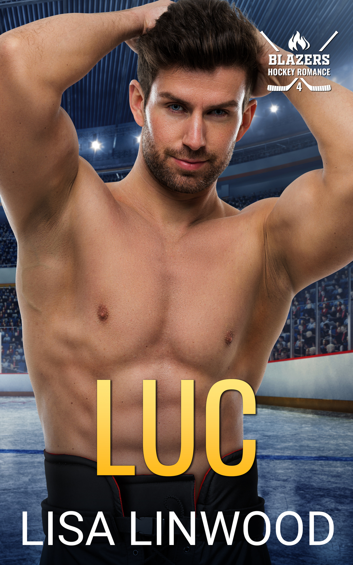 Luc Blazers Hockey Romance Lisa Linwood