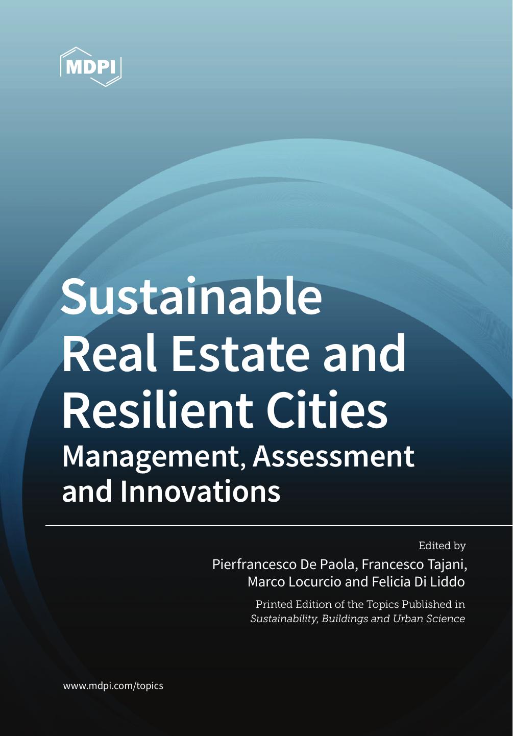 Sustainable Real Estate And Resilient Cities Management Assessment And Innovations Pierfrancesco De Paola