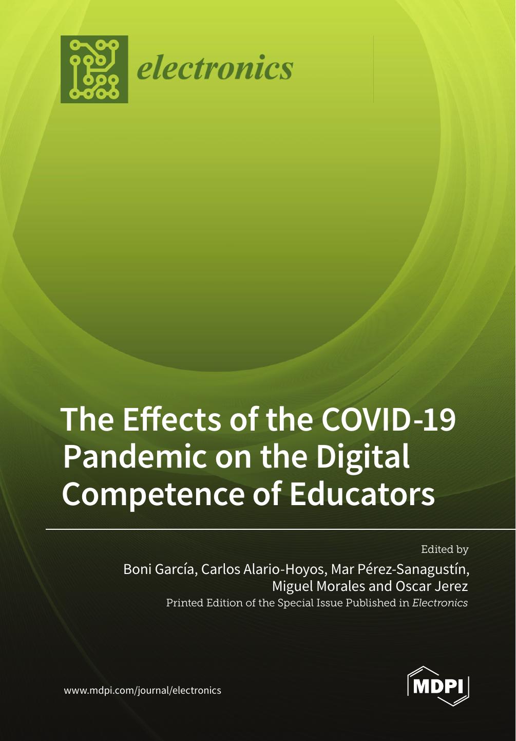 The Effects Of The Covid19 Pandemic On The Digital Competence Of Educators Boni Garca