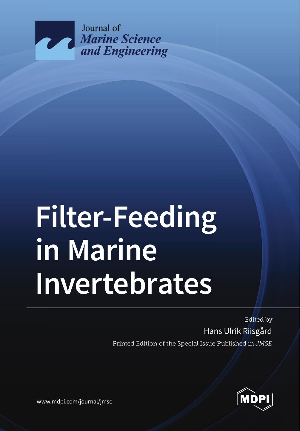 Filterfeeding In Marine Invertebrates Hans Ulrik Riisgrd