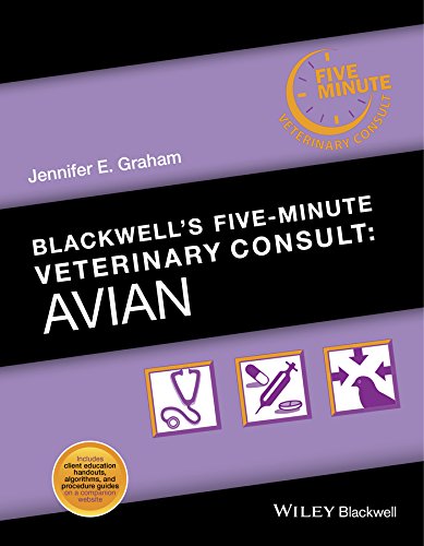 Blackwells Fiveminute Veterinary Consult Avian 1st Edition Jennifer E Graham