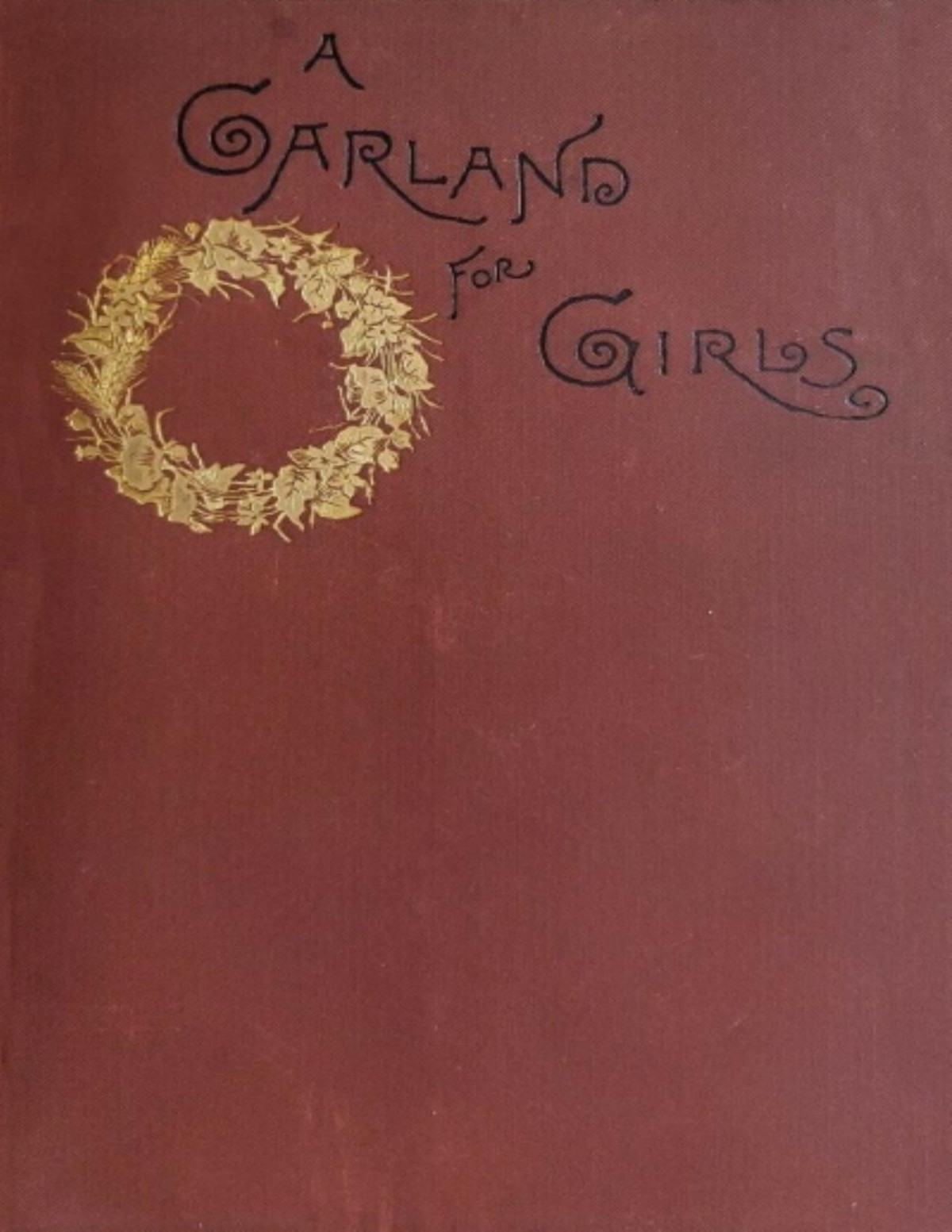 A Garland For Girls Louisa May Alcott