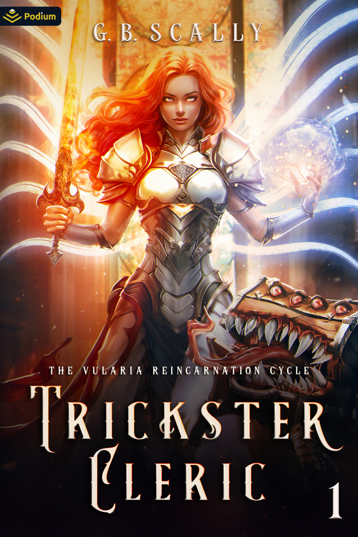 Trickster Cleric An Isekai Litrpg The Vularia Reincarnation Cycle Book 1 G B Scally