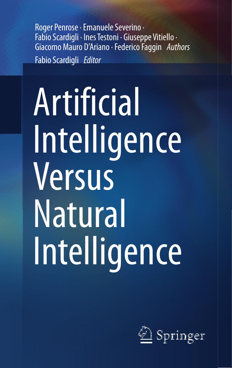 Artificial Intelligence Versus Natural Intelligence Roger Penrose