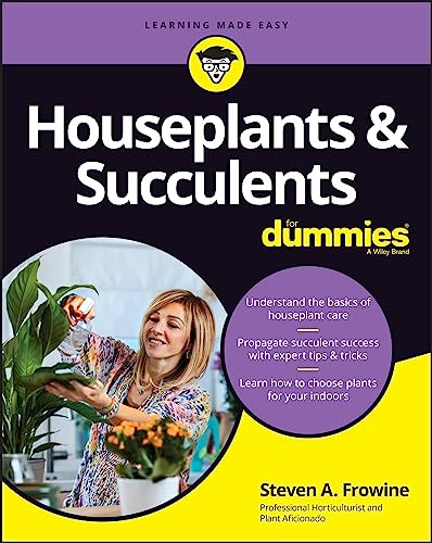 Houseplants Succulents For Dummies 1st Steven A Frowine