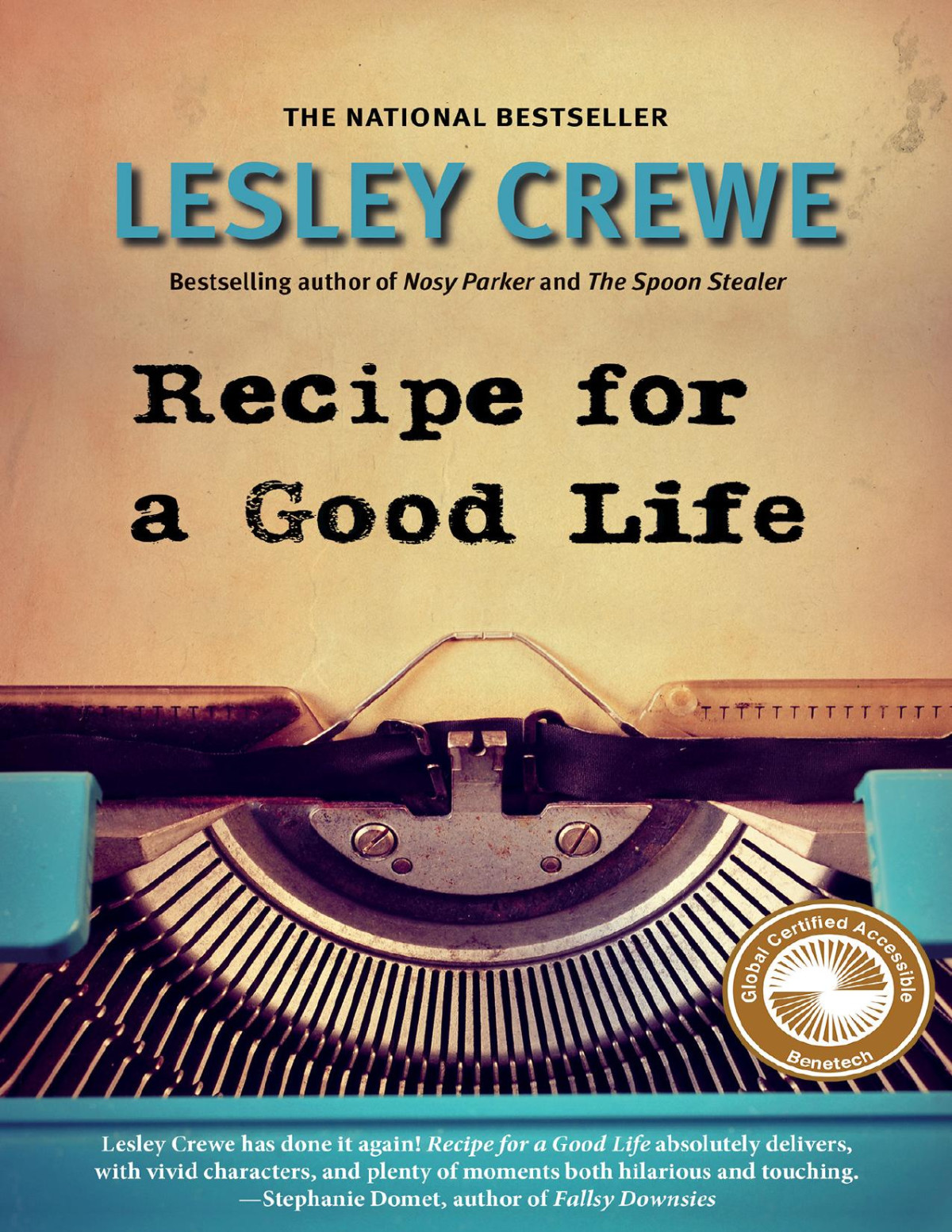 Recipe For A Good Life Lesley Crewe