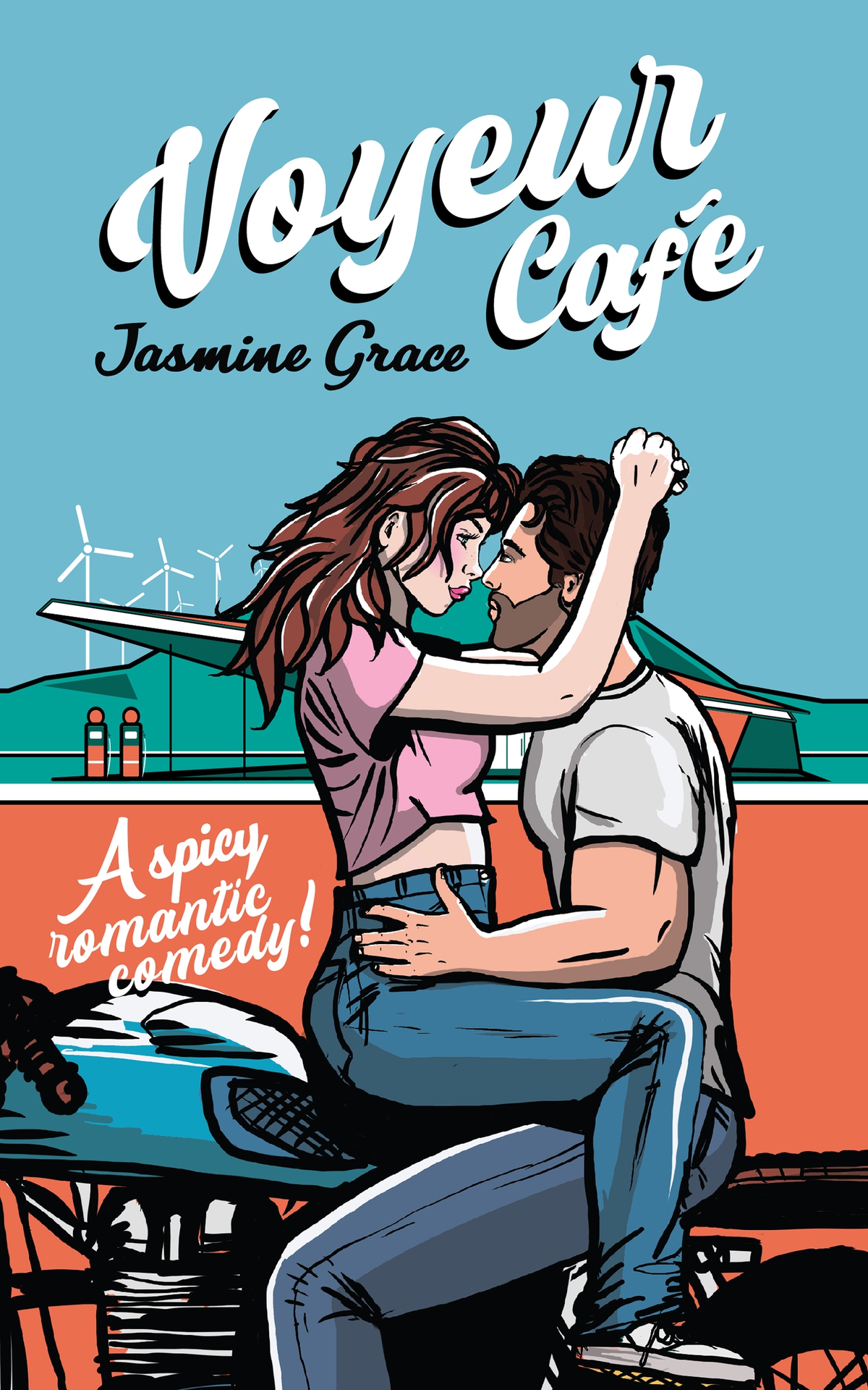 Voyeur Caf A Spicy Romantic Comedy Heartbeats In The Heat Book 1 Jasmine Grace