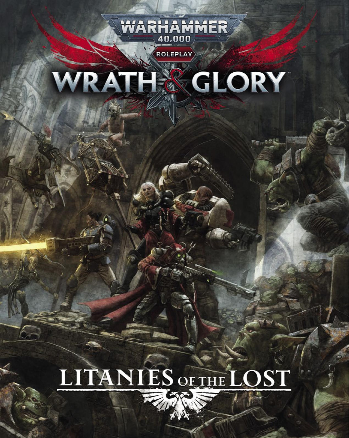 Wrath Glory Litanies Of The Lost Michael Duxbury Thurston Hillman