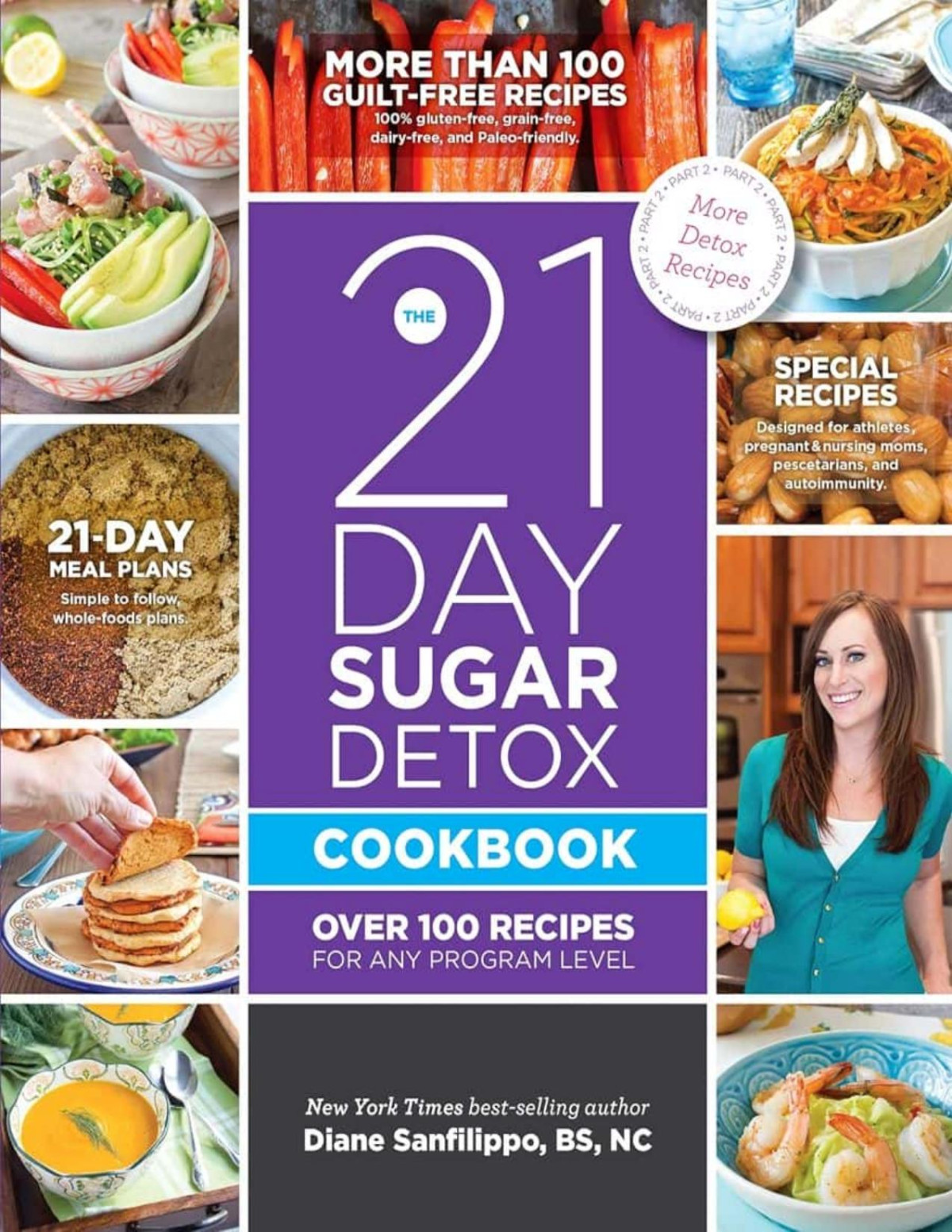 The 21day Sugar Detox Cookbook Over 100 Recipes For Any Program Level 1 Sanfilippo