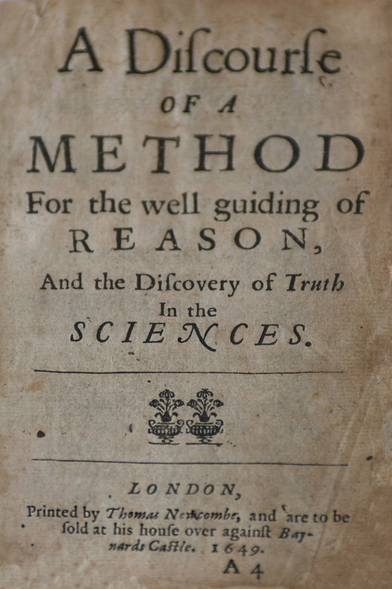 A Discourse Of A Method For The Well Guiding Of Reason And The Discovery Of Truth In The Sciences Ren Descartes