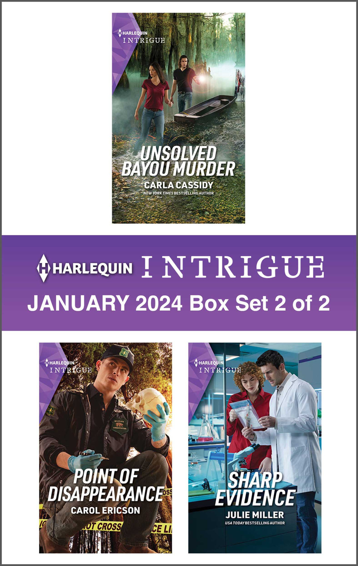 Harlequin Intrigue January 2024box Set 2 Of 2 Carla Cassidy
