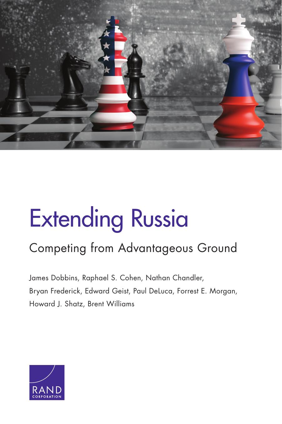 Extending Russia Competing From Advantageous Ground Cohen Raphael S