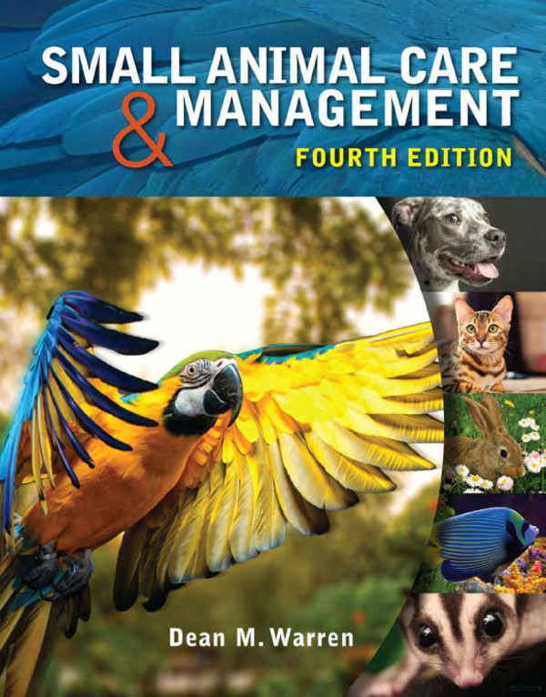 Small Animal Care And Management 4th Edition Warren Dean M