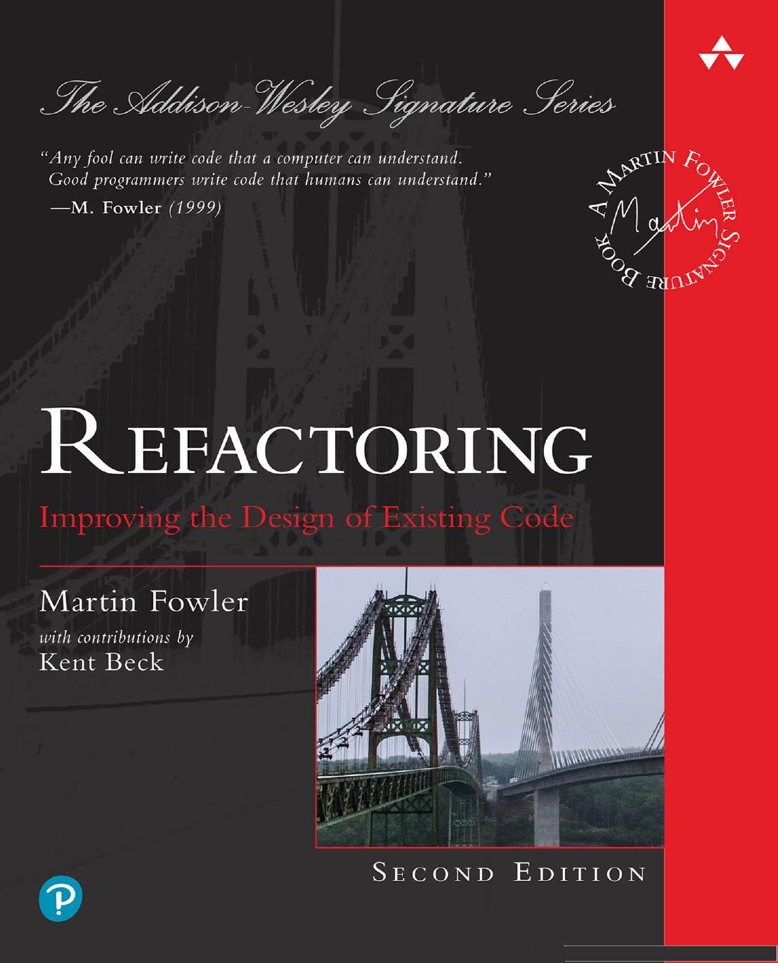 Refactoring Improving The Design Of Existing Code 2nd Edition Martin Fowler