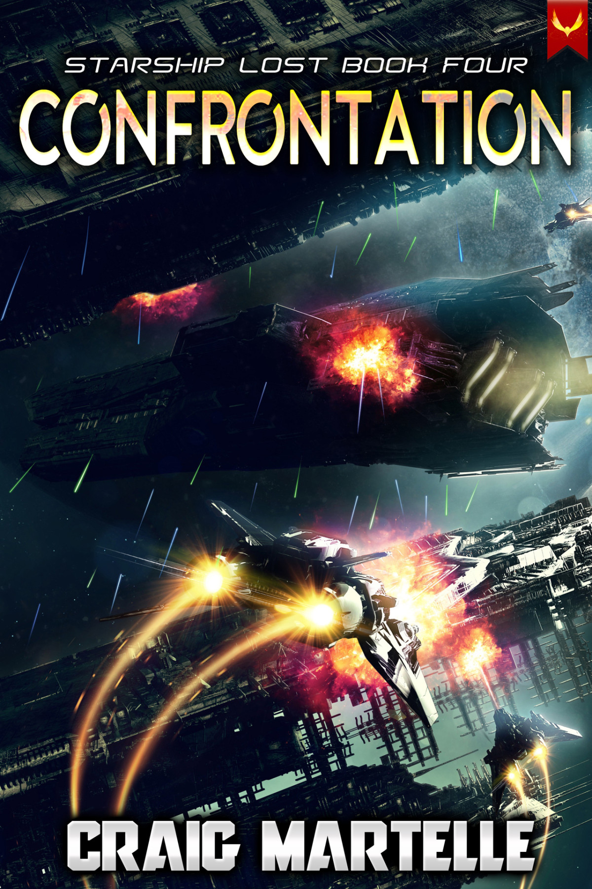 Confrontation A Military Space Adventure Starship Lost Book 4 Craig Martelle