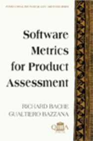 Software Metrics For Product Assessment International Software Quality Assurance Series 2008th Edition Bache