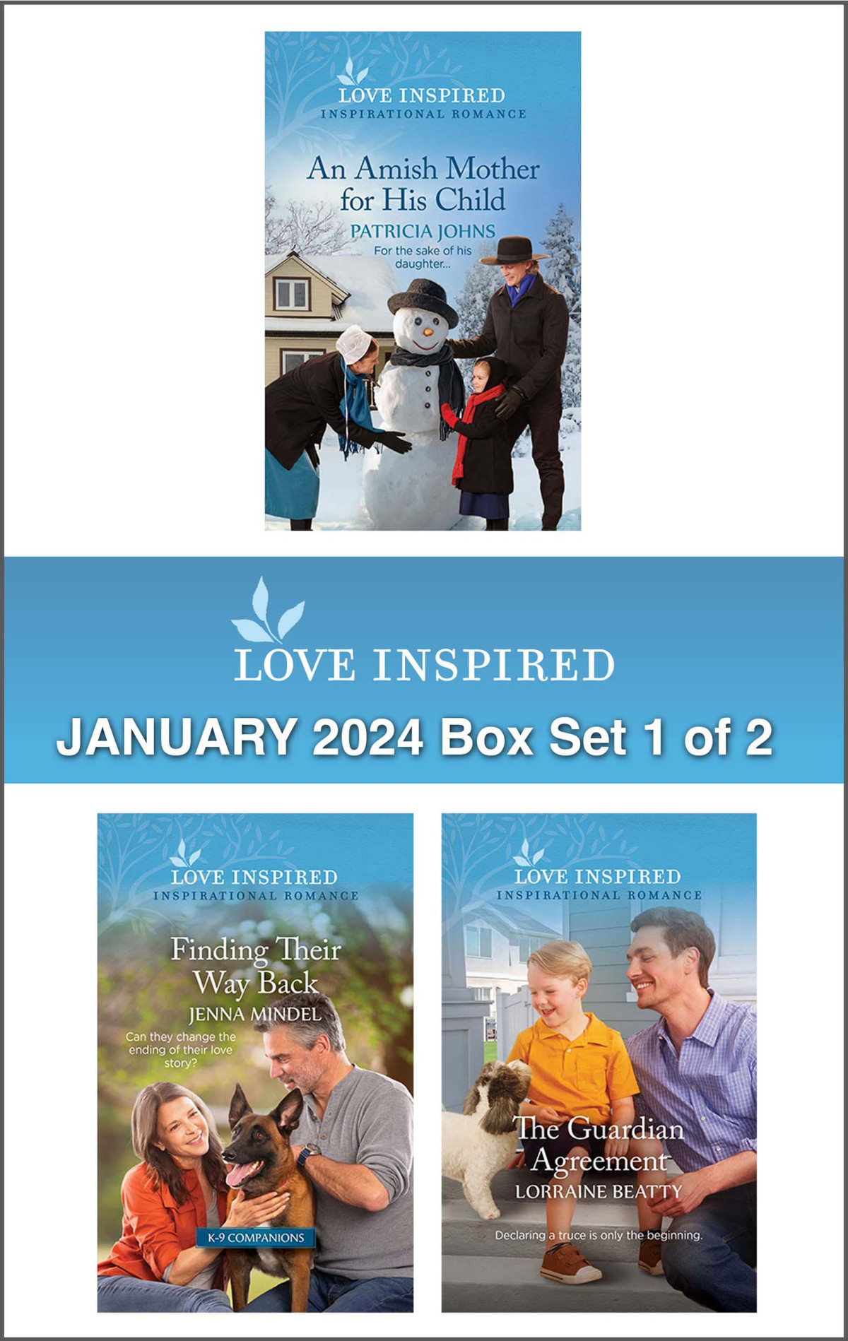 Love Inspired January 2024 Box Set1 Of 2 Patricia Johns