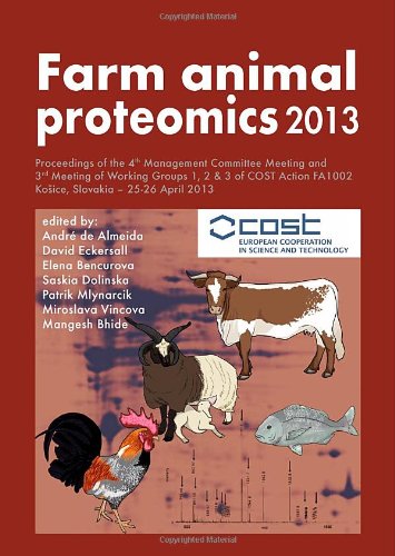Farm Animal Proteomics 2013 Proceedings Of The 4th Management Committee Meeting And 3rd Meeting Of Working Groups 1 2 3 Of Cost Action Fa1002 Kosice Slovakia 2526 April 2013 1st Edition Cost Action Fa1002 Project Managing Committee Meeting 4th 2013 Koice