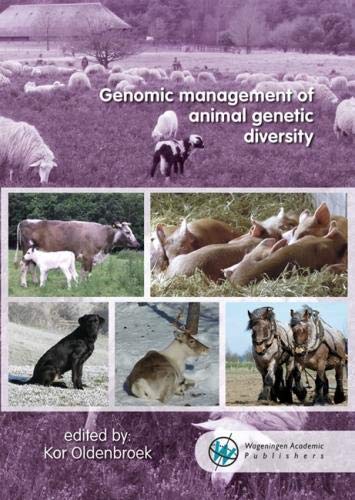 Genomic Management Of Animal Genetic Diversity Kor Oldenbroek