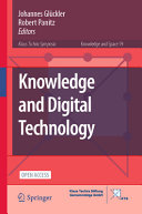 Knowledge And Digital Technology 1st Edition Johannes Glckler
