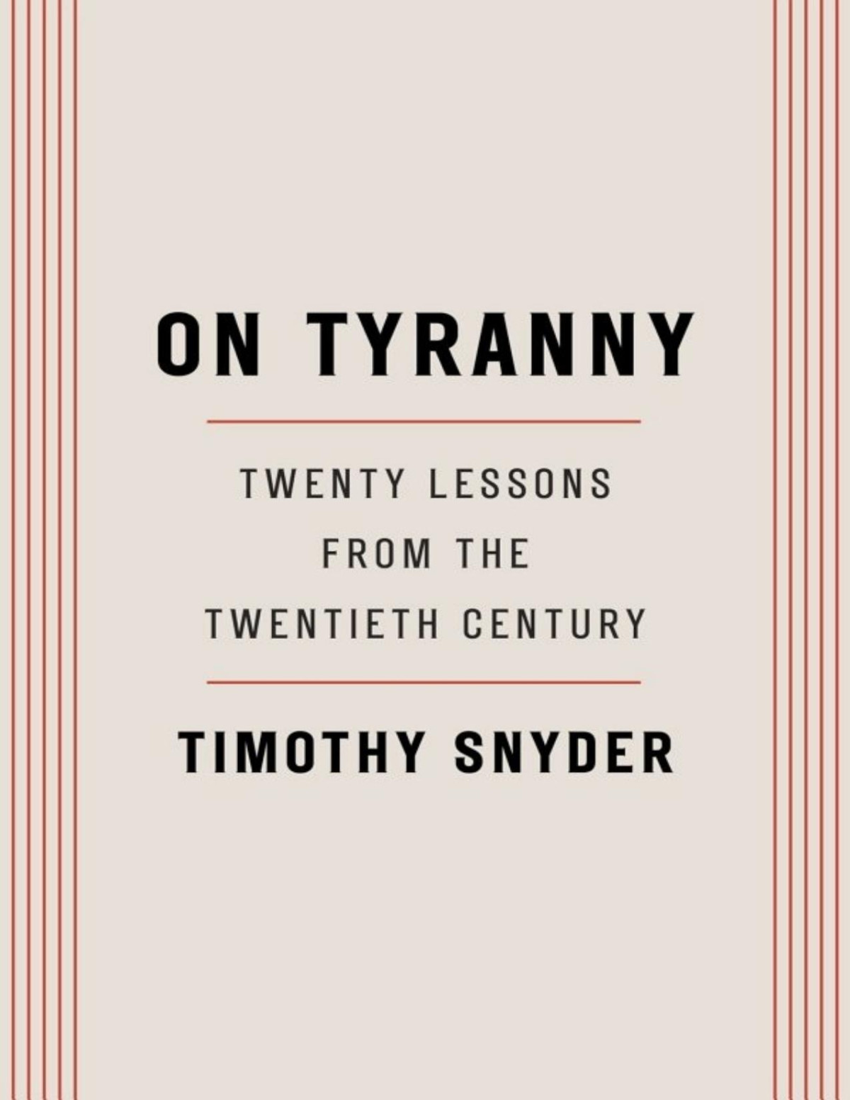 On Tyranny Graphic Edition Twenty Lessons From The Twentieth Century Timothy Snyder