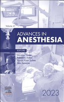 Advances In Anesthesia 2023 Volume 411 Advances Volume 411 Laurence Torsher