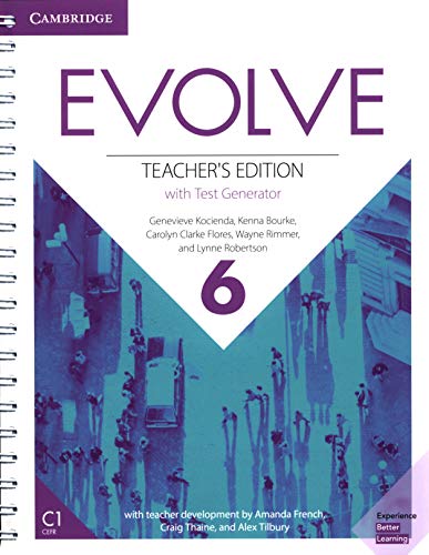Evolve Level 6 Teachers Edition With Test Generator Teachers Guide Kocienda