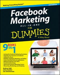 Facebook Marketing Allinone For Dummies 3rd Edition Vahl Andrea