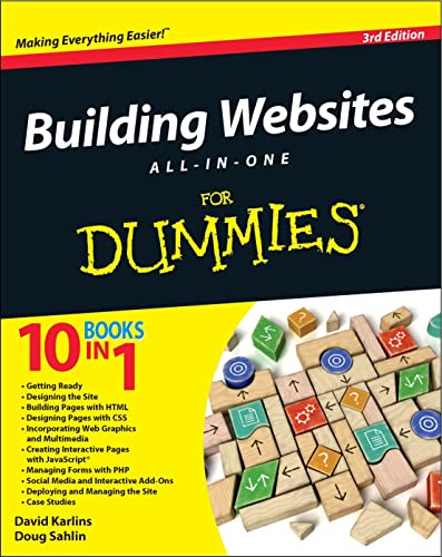 Building Websites Allinone For Dummies 3rd David Karlins Doug Sahlin