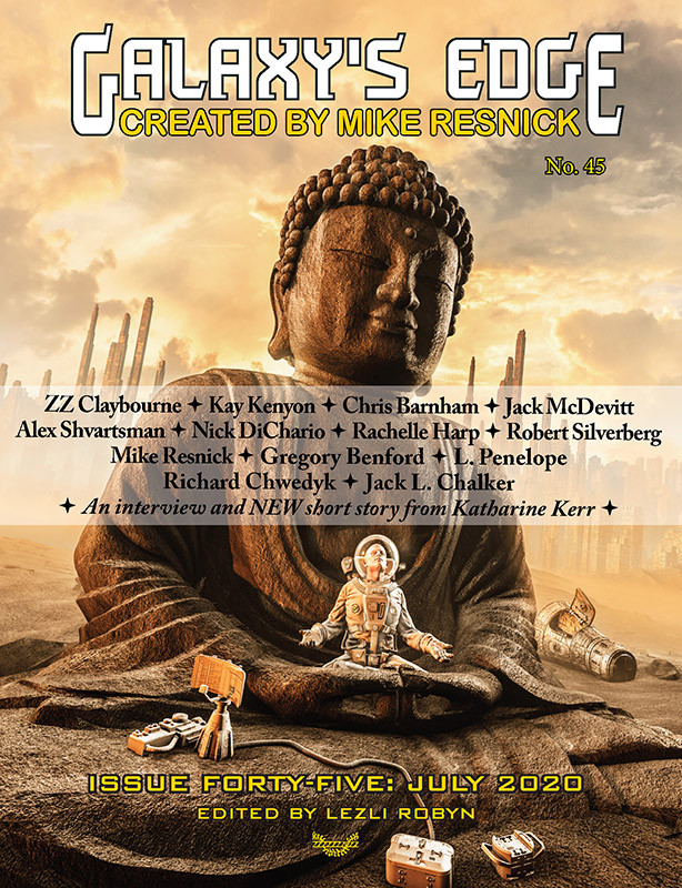 Galaxys Edge Magazine Issue 45 July 2020 Lezli Robyn Editor