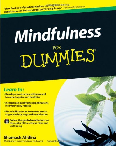 Mindfulness For Dummies Book Cd 1st Alidina Shamash