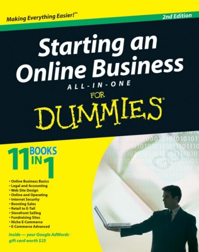 Starting An Online Business Allinone Desk Reference For Dummies 2nd Edition Belew